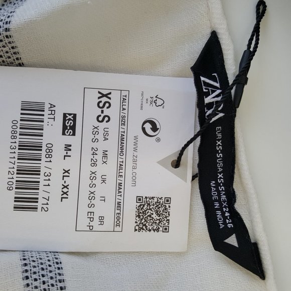 ZARA! BOHEMIAN Maxi Kaftan Beach Dress (XS-S) - Picture 10 of 11